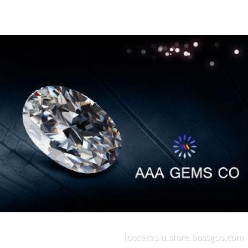 Supper White Classic Oval Moissanite Loose Stones Moissanit